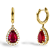 Ruby Earrings